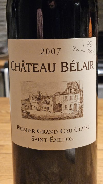 Chateau Belair, Saint-Emillion Grand Cru