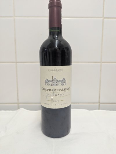 Chateau d'Arsac, Margaux