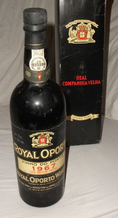 1967 Royal Oporto Vintage Port.  Boxed. 