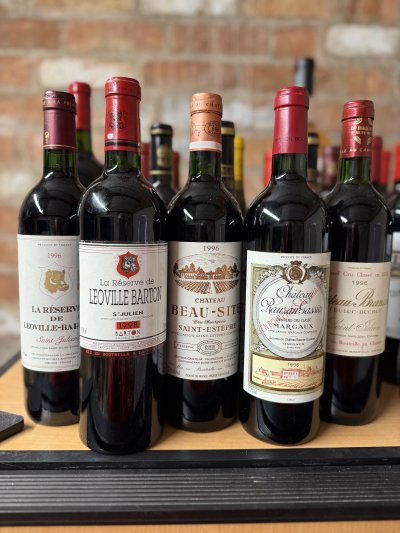 Mixed Bordeaux bin ends x5