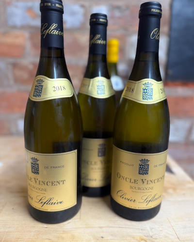 Olivier Leflaive, Bourgogne, Oncle Vincent