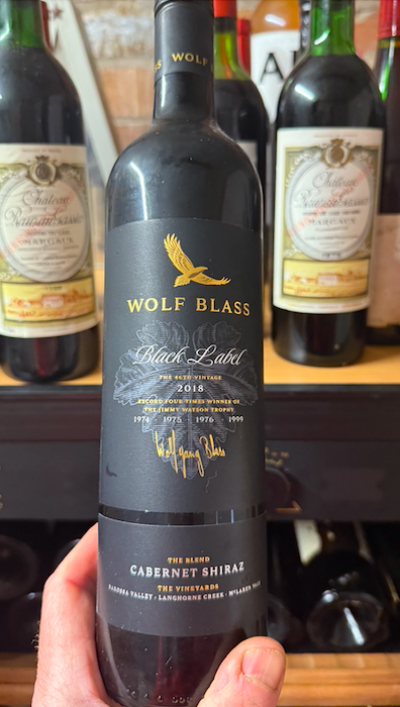 Wolf Blass, Black Label, South Australia