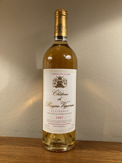 Chateau de Rayne Vigneau Premier Cru Classe, Sauternes