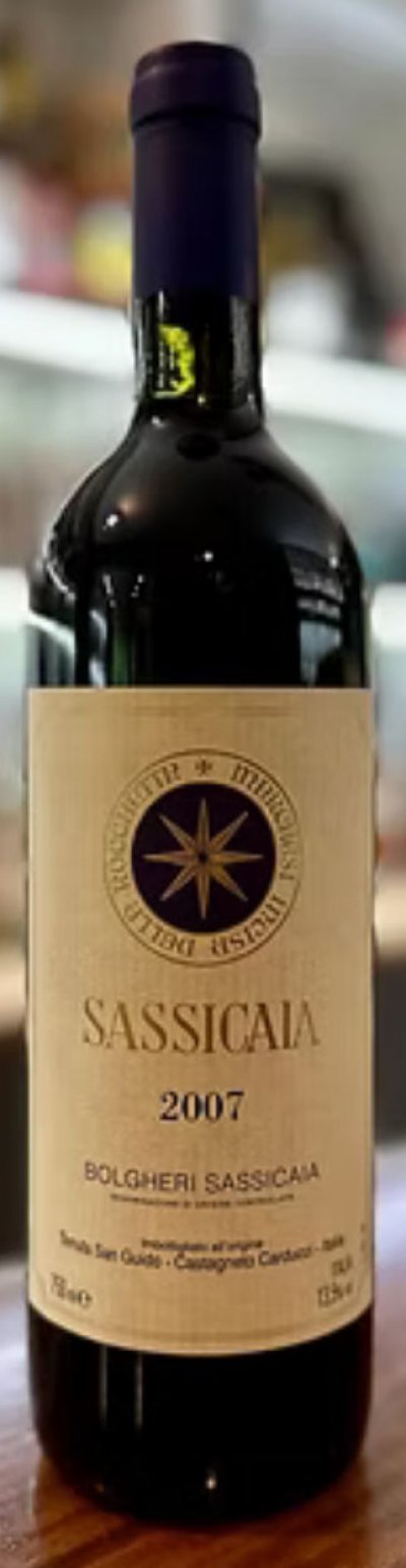 Sassicaia, Tenuta San Guido, Bolgheri