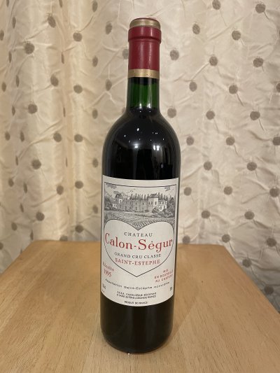 97pts JS. Chateau Calon Segur 3eme Cru Classe, Saint-Estephe