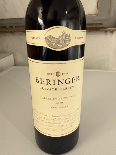 Beringer, Private Reserve Cabernet Sauvignon, Napa Valley