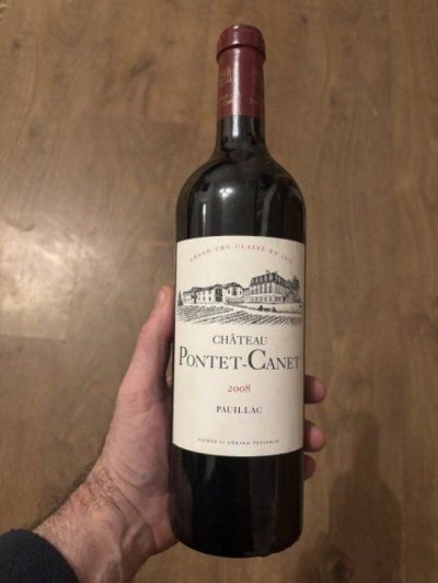 Chateau Pontet-Canet 5eme Cru Classe, Pauillac 96 Robert Parker