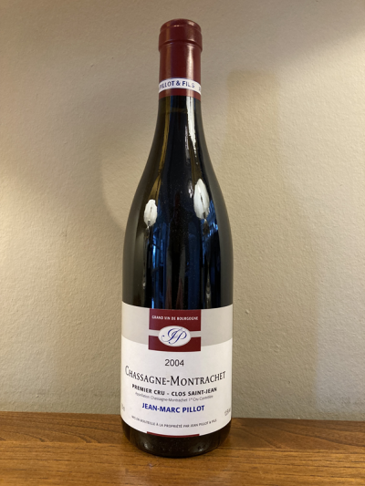 Jean-Marc Pillot, Chassagne-Montrachet Premier Cru, Clos Saint-Jean Rouge