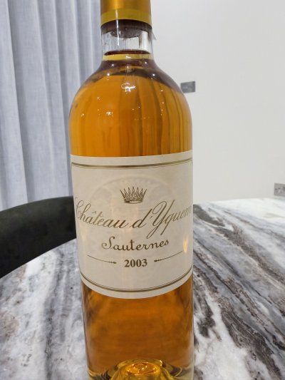 Chateau d'Yquem Premier Cru Superieur, Sauternes