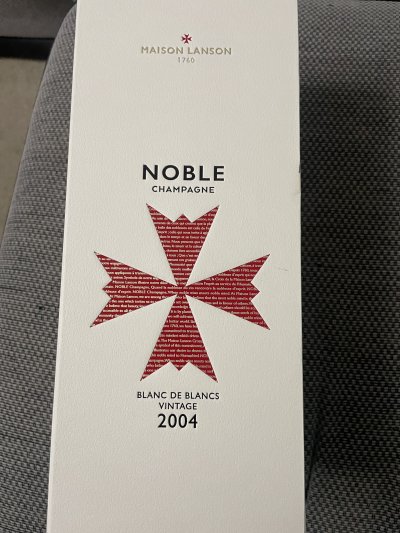 Lanson, Noble Cuvee Blanc De Blancs