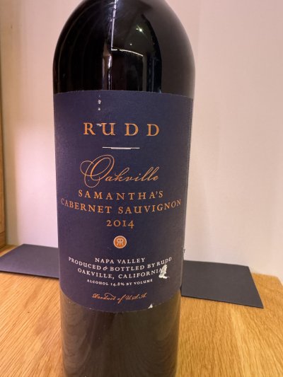 Rudd, Samantha s Cabernet Sauvignon, Oakville