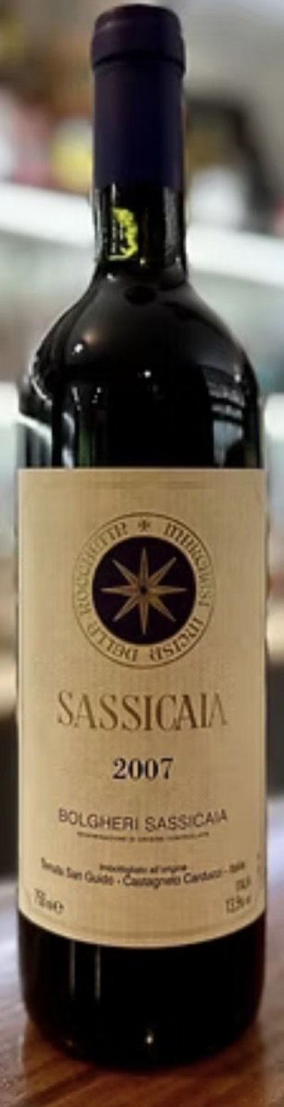Sassicaia, Tenuta San Guido, Bolgheri