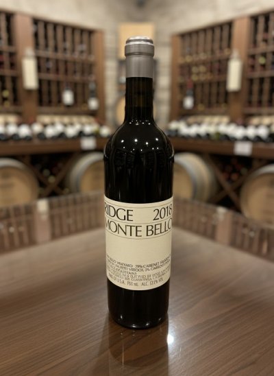 Ridge, California Cabernet Sauvignon Monte Bello, Santa Cruz Mountains