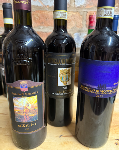 mixed brunello x 3