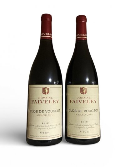Domaine Faiveley, Clos de Vougeot Grand Cru 2012 2 bottles