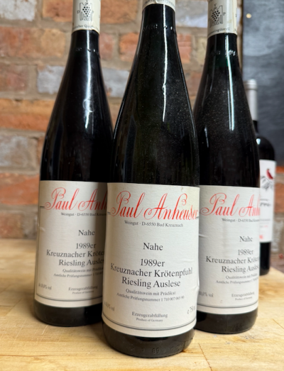 Paul Anheuser, Kreuznacher Krotenpfuhl Riesling TBA, Nahe