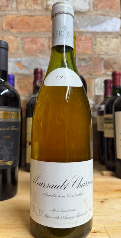Maison Leroy, Meursault Charmes