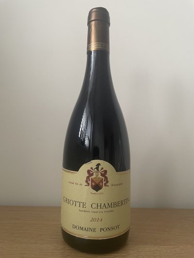 2014 Domaine Ponsot Griotte-Chambertin Grand Cru, Cote de Nuits, France