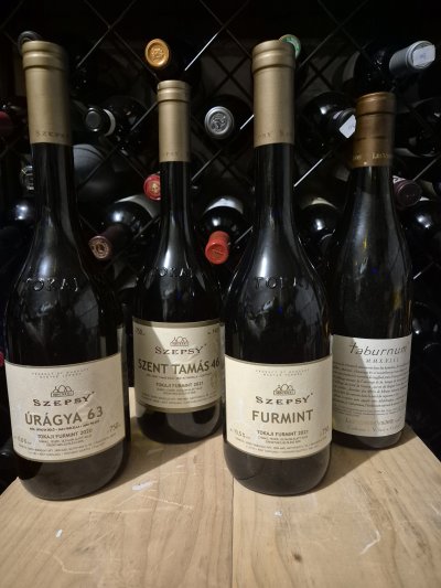 4 x Szepsy Urgaya 63 White Wines