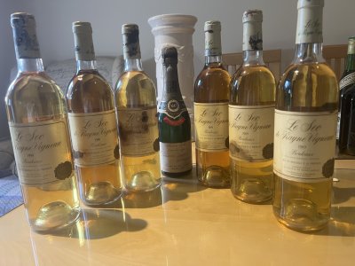 6 Bottles Le Sec de Rayne Vigneau (Vertical: 3x 1989, 3x 1990) - Dry Bordeaux Blanc
