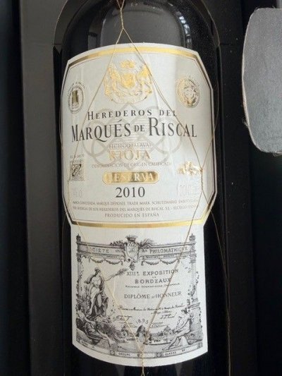 Marques de Riscal, Reserva, Rioja