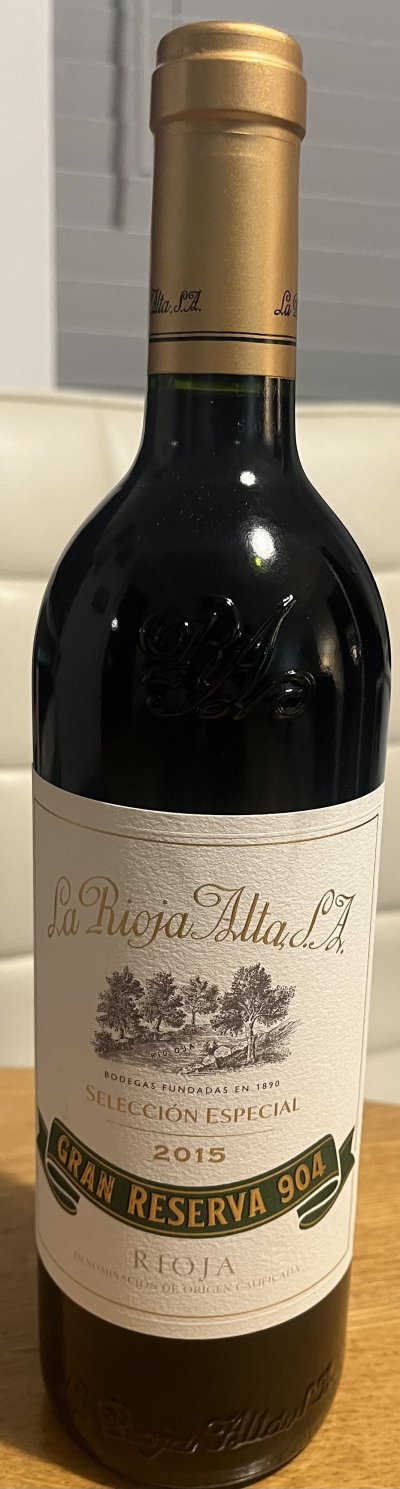 La Rioja Alta, 904 Gran Reserva, Rioja