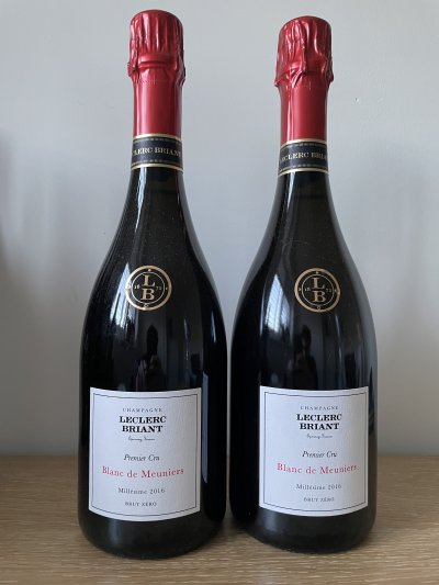 2016 Leclerc-Briant Blanc de Meunier Premier Cru Brut Zero, Champagne, France