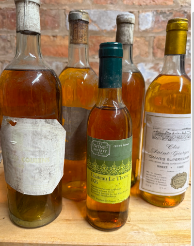 mixed french dessert wine