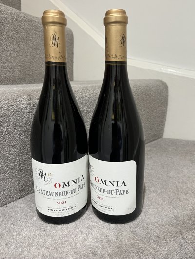 2021 (2 bottles) Rotem & Mounir Saouma, Chateauneuf-du-Pape, Omnia
