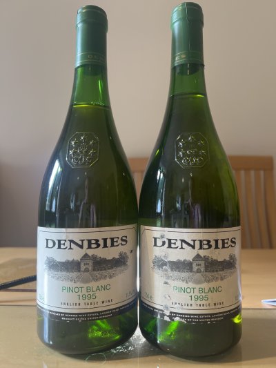 Rare Parcel of Denbies Estate Pinot Blanc 1995 (2 Bottles)