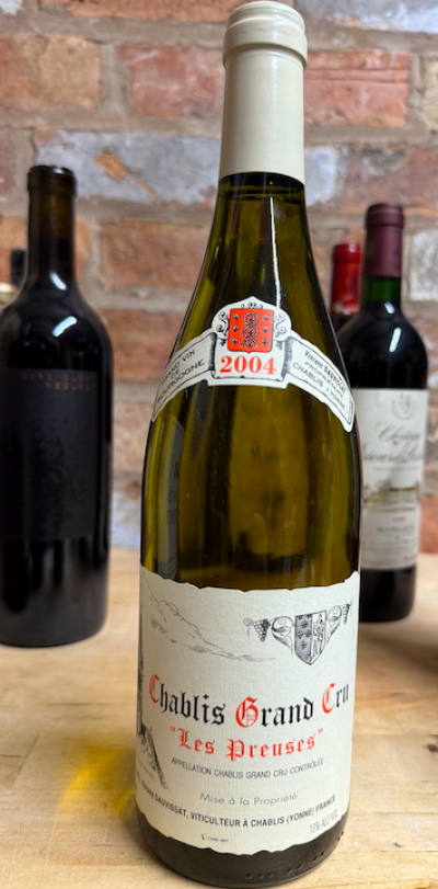 Vincent Dauvissat, Chablis Grand Cru, Preuses