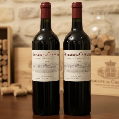 Domaine de Chevalier, Rouge Cru Classe, Pessac-Leognan 2009, 97 Points 2 bottles