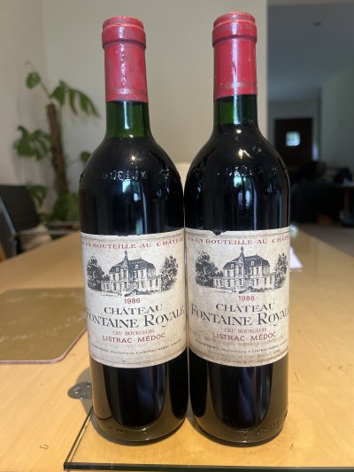 Château Fontaine Royale, Cru Bourgeois, Listrac-Médoc (2 bottles)