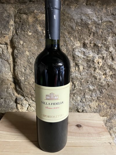 Sportoletti, Villa Fidelia Rosso, IGT