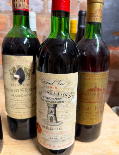 mixed bordeaux bin ends x 3 