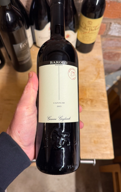 Gianni Gagliardo, Barolo, Cannubi RISERVA