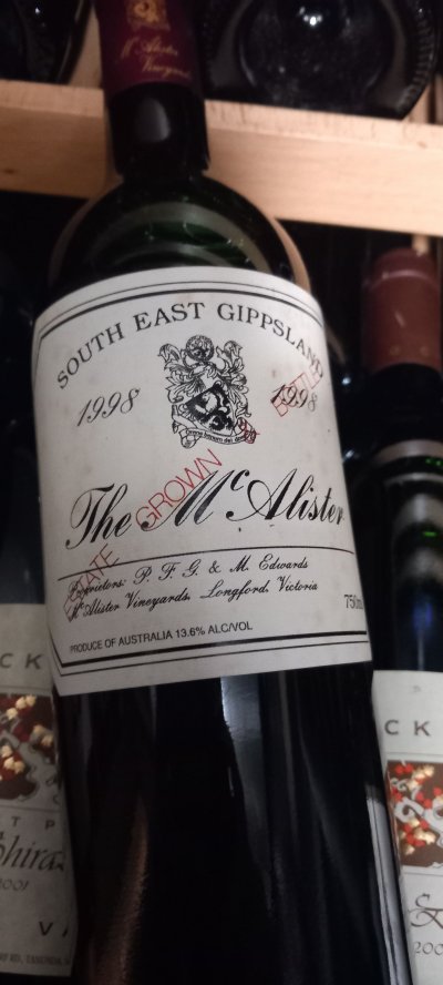 McAlister, The McAlister, Gippsland