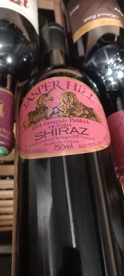 Jasper Hill, Georgia's Paddock Shiraz, Heathcote