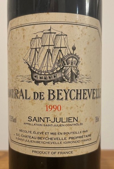 Amiral de Beychevelle, Saint-Julien