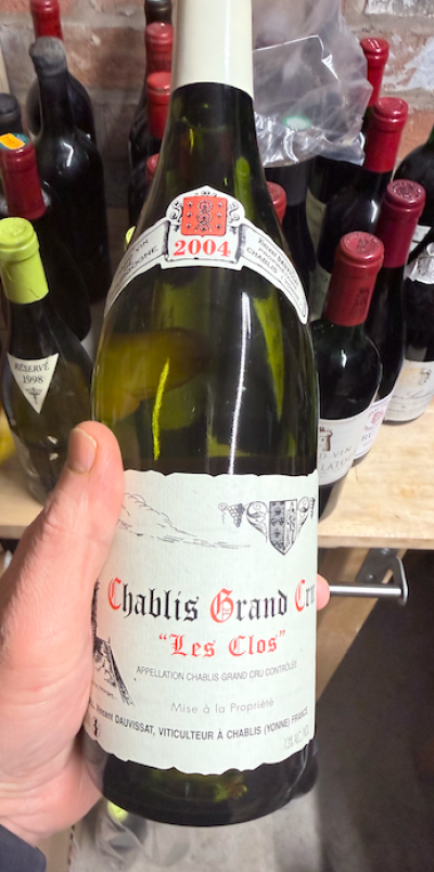 Vincent Dauvissat, Chablis Grand Cru, Les Clos