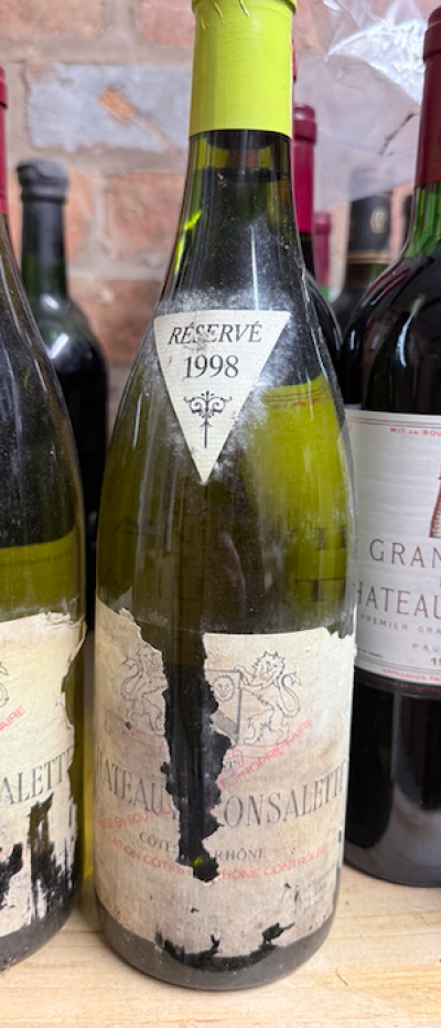 Chateau de Fonsalette, Cotes du Rhone, reserve Blanc