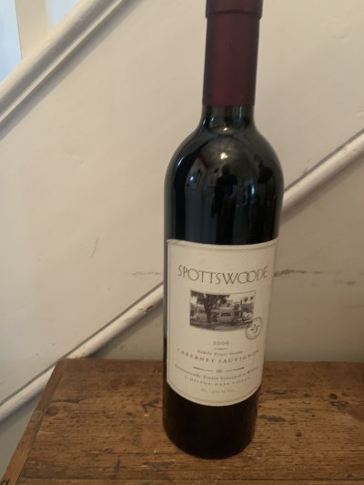 Spottswoode, Cabernet Sauvignon, St. Helena