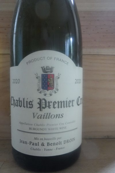 Jean-Paul & Benoit Droin, Chablis Premier Cru, Vaillons