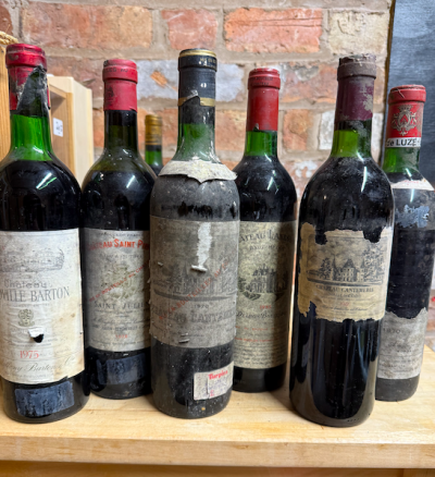 bordeaux bin ends x 6