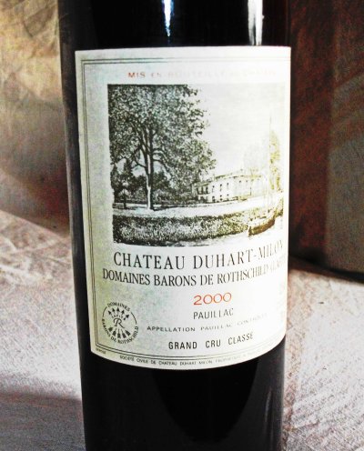 Chateau Duhart - Milon. Pauillac. Grand Cru Classe. 2000.
