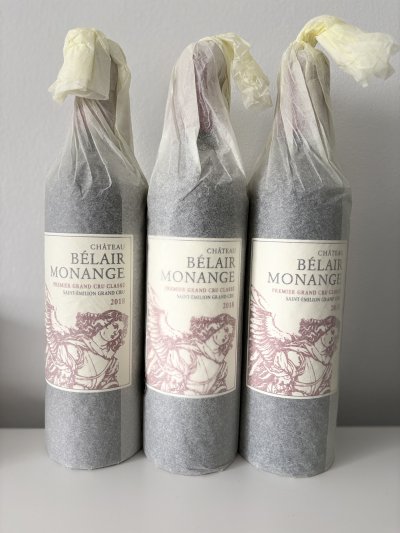 CHÂTEAU BELAIR MONANGE, 1ER GRAND CRU CLASSÉ, ST EMILION, 2018