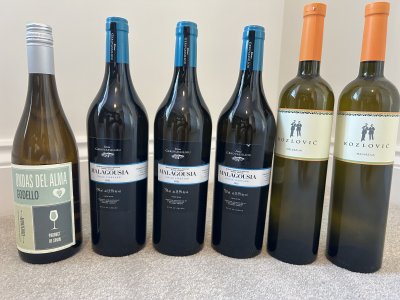 Mixed case white wine - Spanish, Greek and Croatian