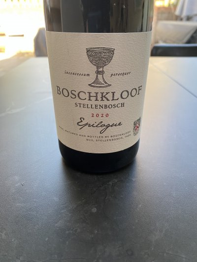 Boschkloof, Epilogue, Stellenbosch