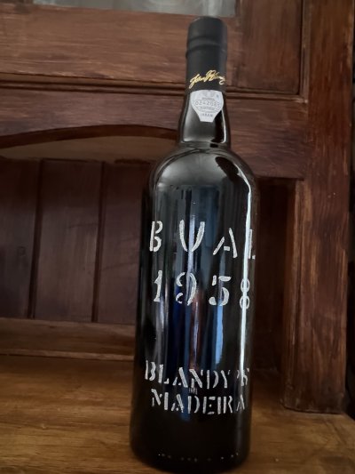 Blandy’s Madeira Bual 1958