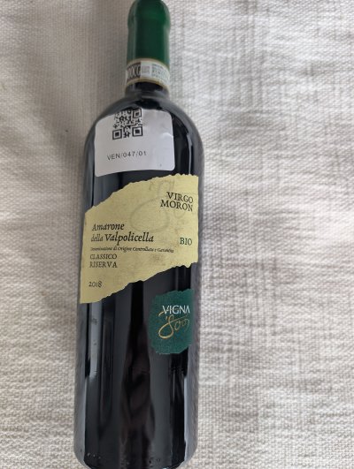 Virgo Moron Amarone della Valpolicella Classico Riserva